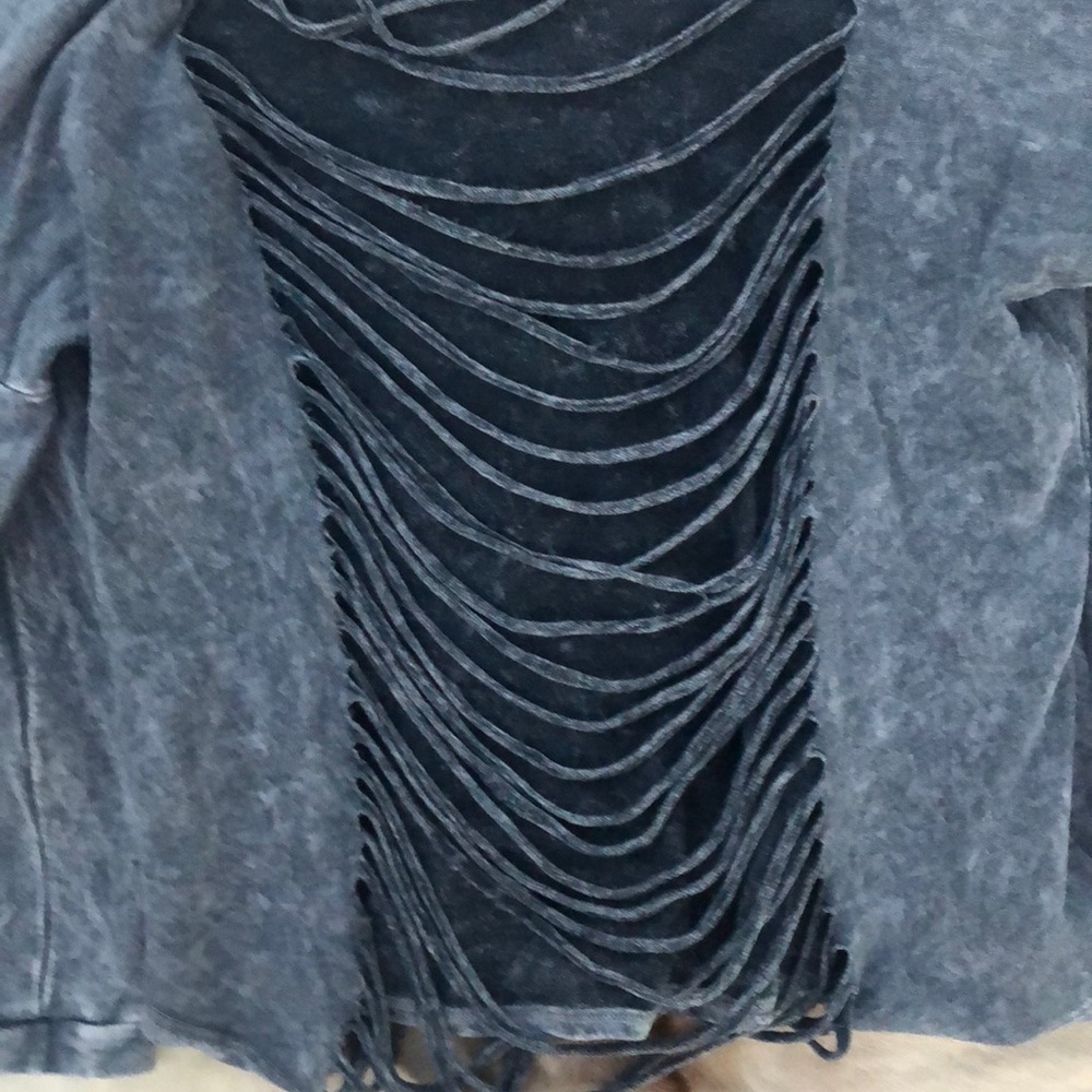 🔥3 for $20- Nordstrom LA Ripped Sweater - Picture 2 of 2